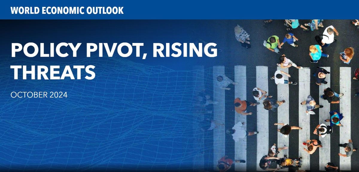 IMF 世界經濟展望報告說了什麼?